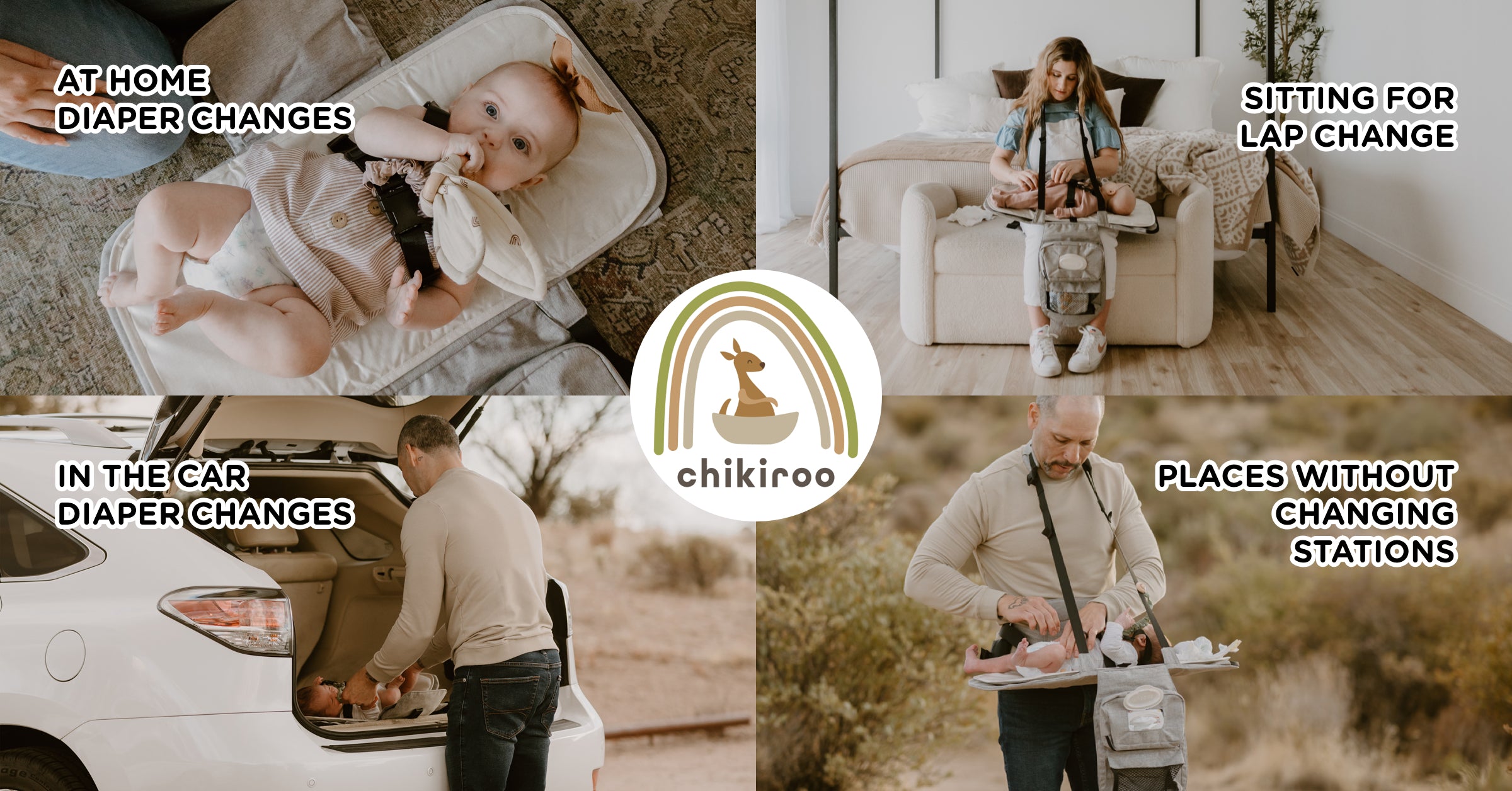 Chikiroo The Wearable Baby Changing Station Chikiroo Baby