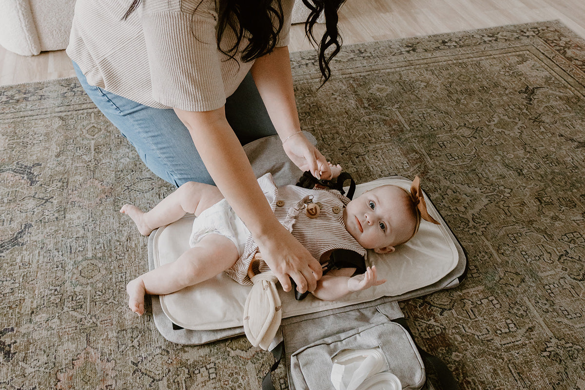 Changing mat 2024 with harness