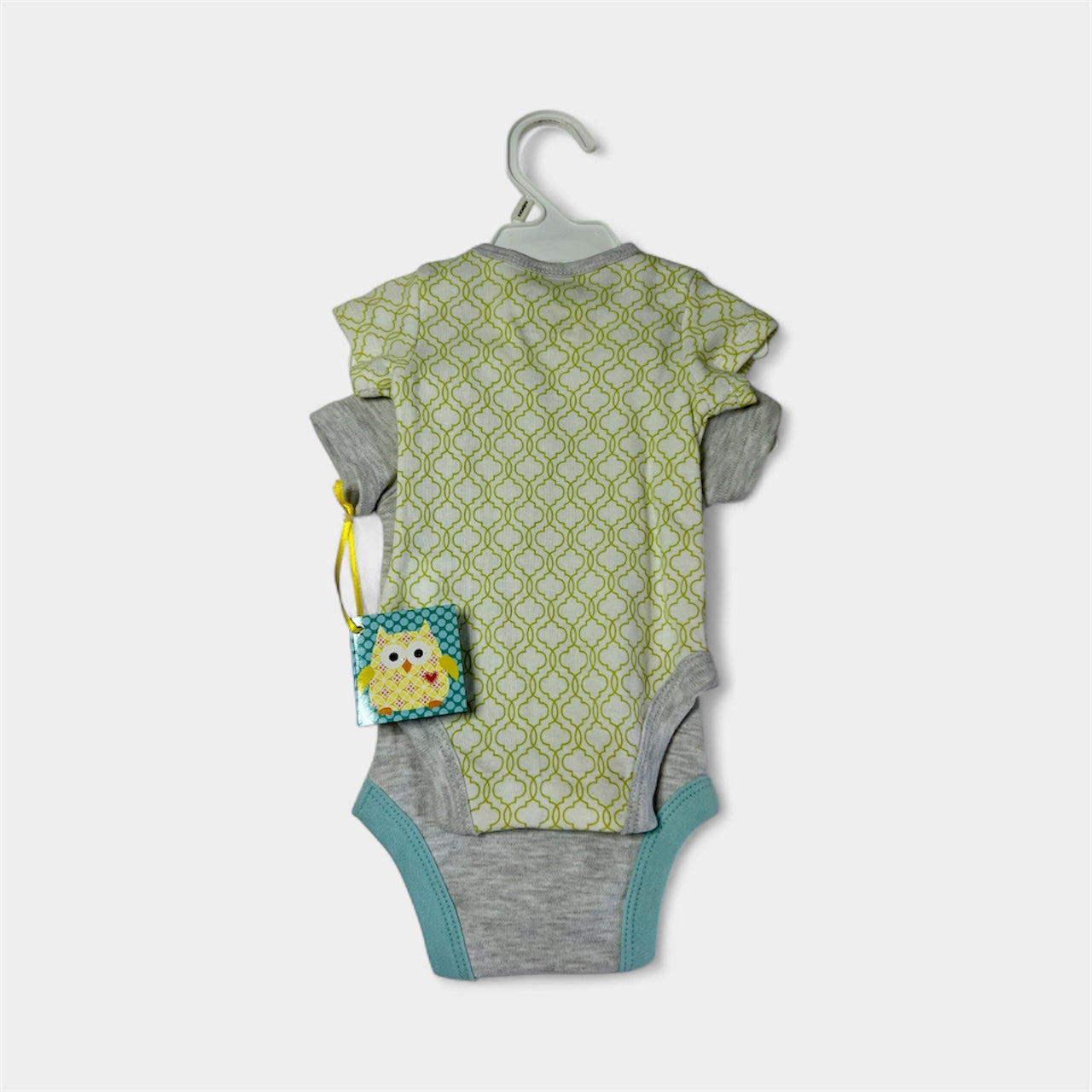 Baby 2-Pack Animals Short-Sleeve Cotton Bodysuits