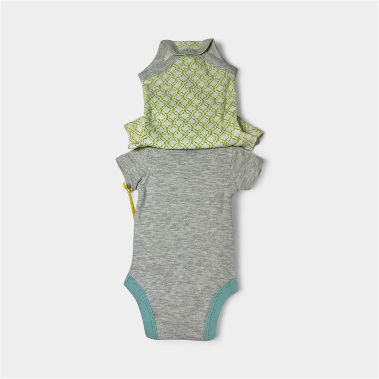 Baby 2-Pack Animals Short-Sleeve Cotton Bodysuits